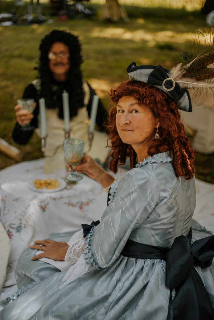 Sortie en costumes du 18ème siècle au château de Vaux-Le-Vicomte