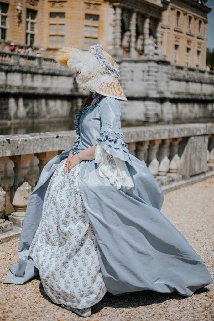 Sortie en costumes du 18ème siècle au château de Vaux-Le-Vicomte