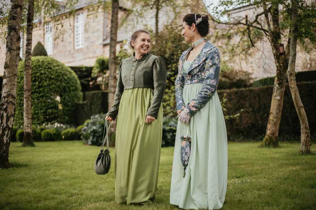Un tournoi et une garden party chez les Bridgerton au château de la Ballue