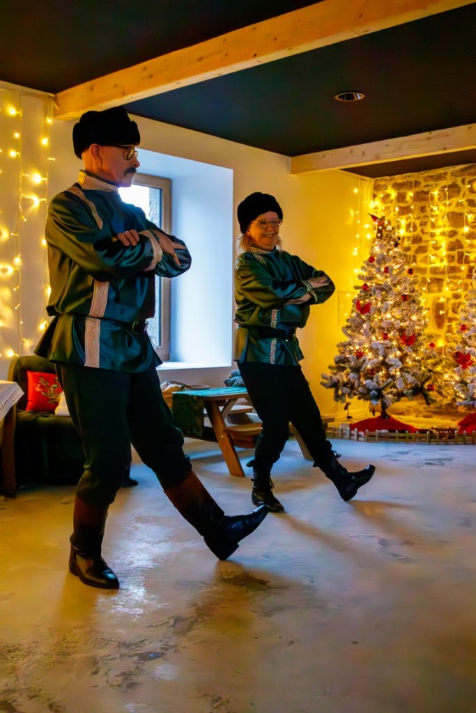 Le goûter de Noël 2024 de l'association Crinolines & Cie