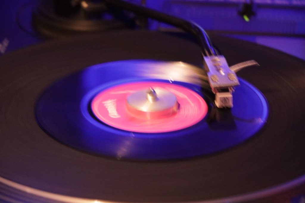 Les membres de Crinolines & Cie en tenue années 70 disco 