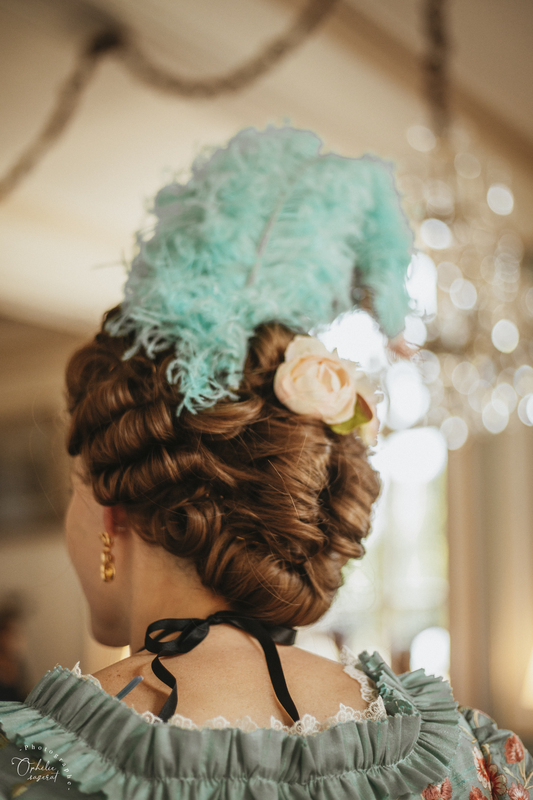 coiffure 18eme siècle crinolines et cie