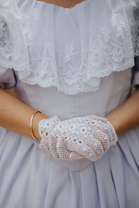 détail robe crinoline et cie