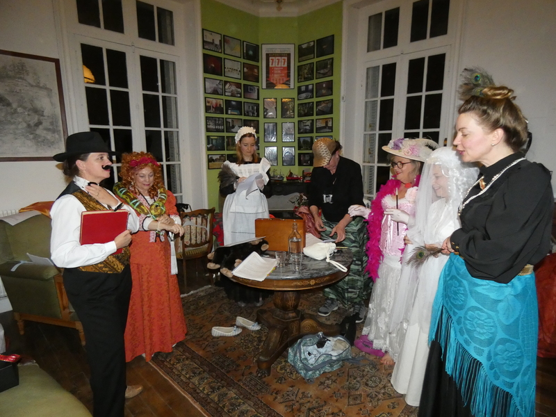Soirée théâtrale sur Sarah Bernhardt dans une ambiance Belle Époque