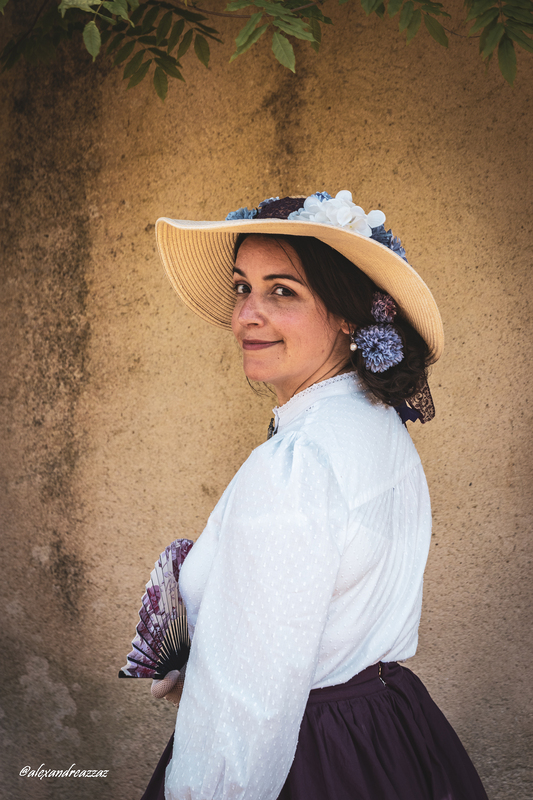 Goûter impérial en costume historique en l'honneur de l'impératrice Eugénie