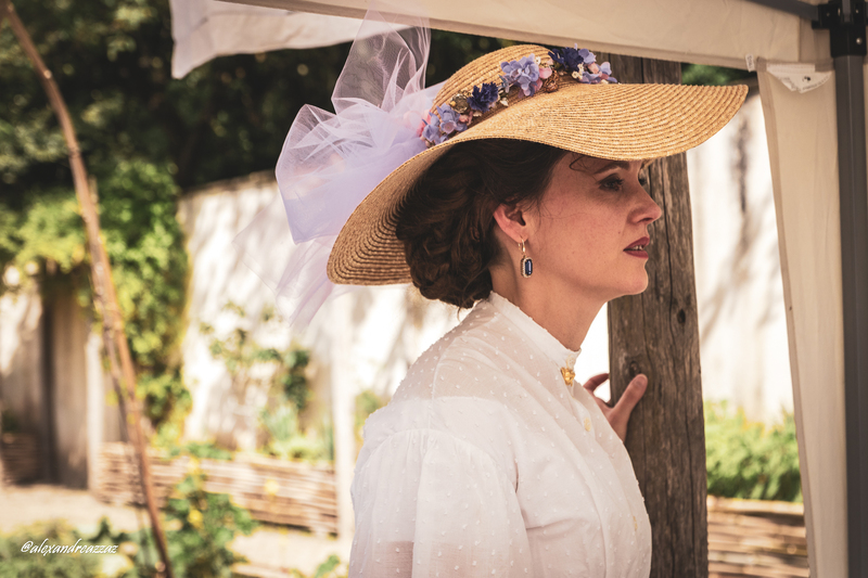 Goûter impérial en costume historique en l'honneur de l'impératrice Eugénie