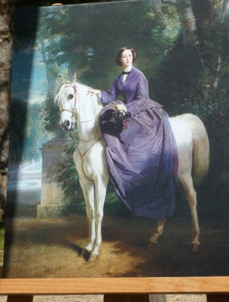 Goûter impérial en costume historique en l'honneur de l'impératrice Eugénie