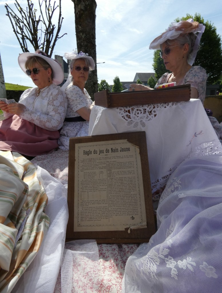 Goûter impérial en costume historique en l'honneur de l'impératrice Eugénie