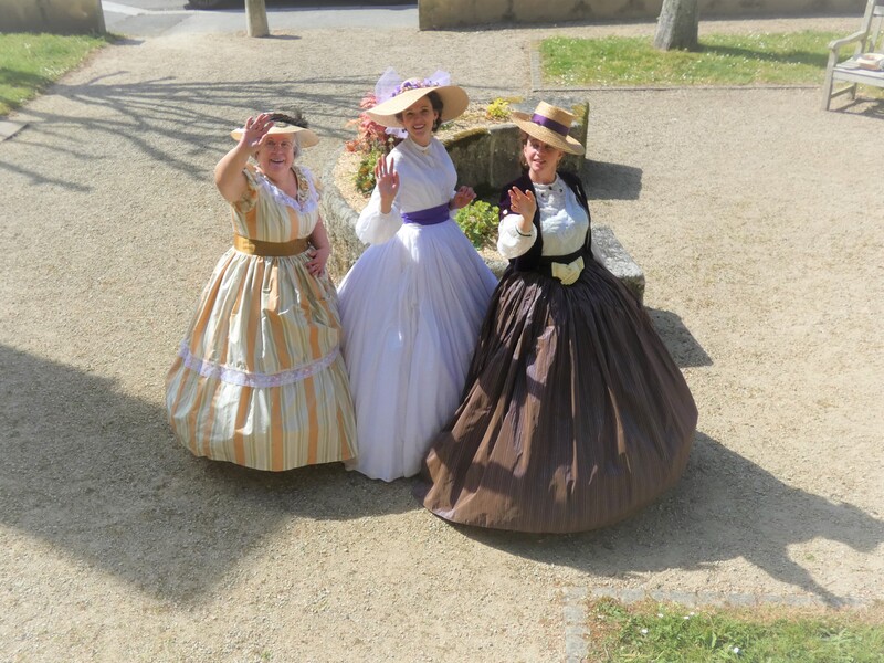 Goûter impérial en costume historique en l'honneur de l'impératrice Eugénie
