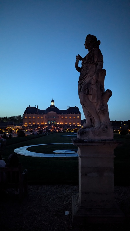 Soirée aux chandelles au château de Vaux-le-Vicomte 