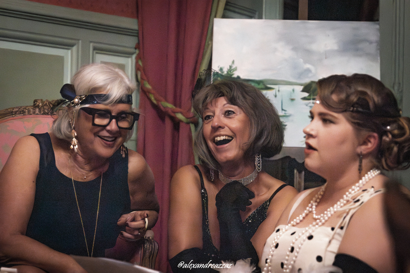 Soirée festive Gatsby pour célébrer les 15 ans de Crinolines & Cie