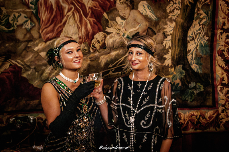 Soirée festive Gatsby pour célébrer les 15 ans de Crinolines & Cie