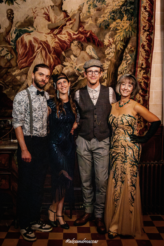 Soirée festive Gatsby pour célébrer les 15 ans de Crinolines & Cie