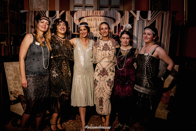 Soirée festive Gatsby pour célébrer les 15 ans de Crinolines & Cie