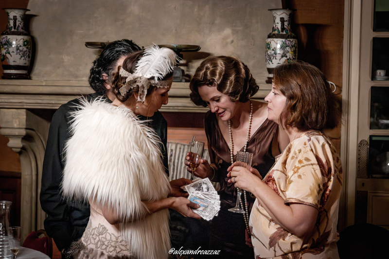 Soirée festive Gatsby pour célébrer les 15 ans de Crinolines & Cie