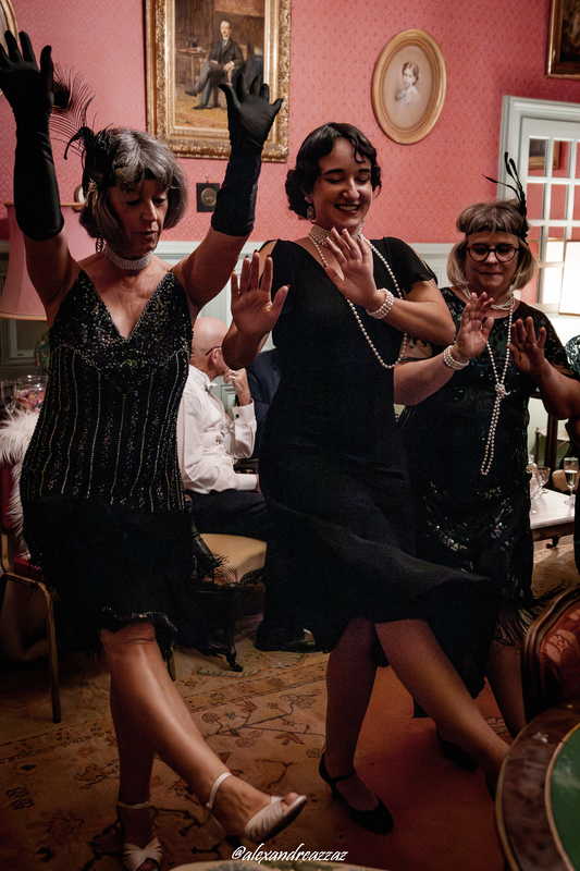 Soirée festive Gatsby pour célébrer les 15 ans de Crinolines & Cie